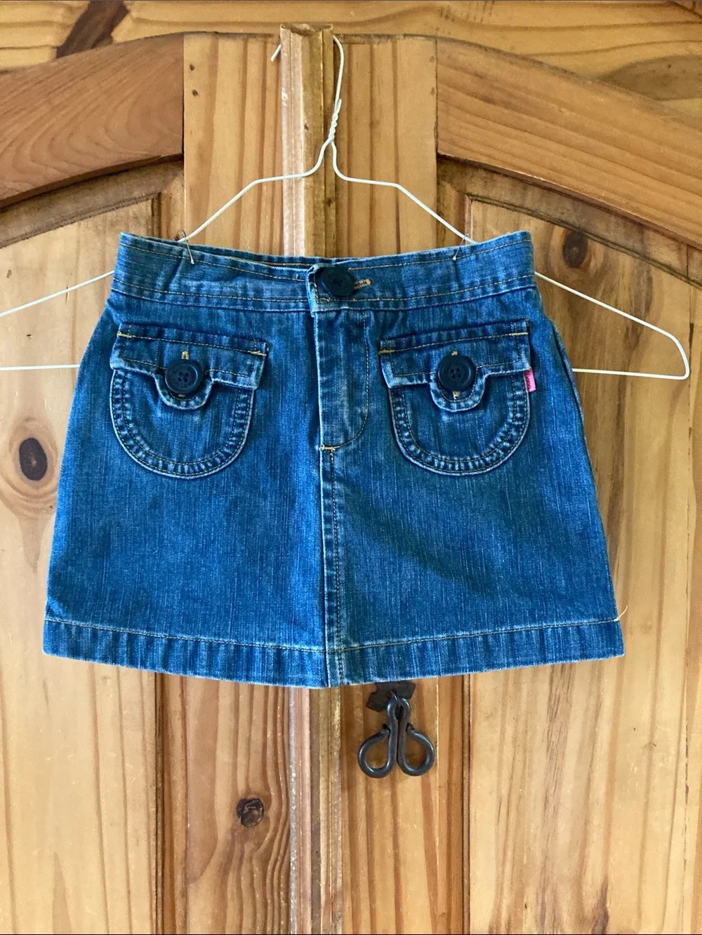 Girls Gap blue jean denim mini skirt size 3T